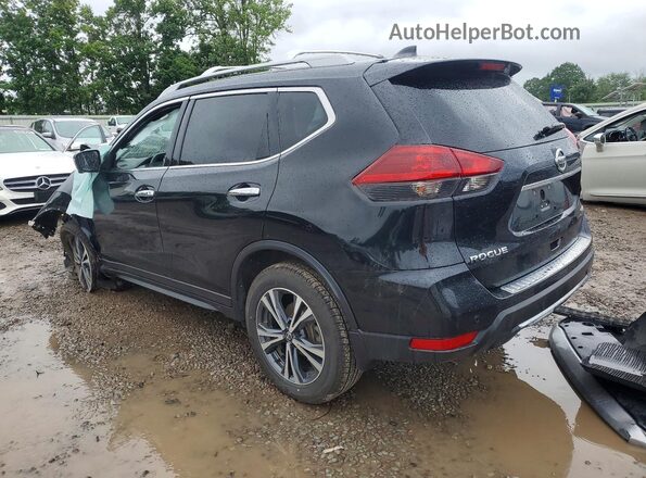 5N1AT2MV4KC817420 2019 NISSAN ROGUE Черный Задняя левая четверть