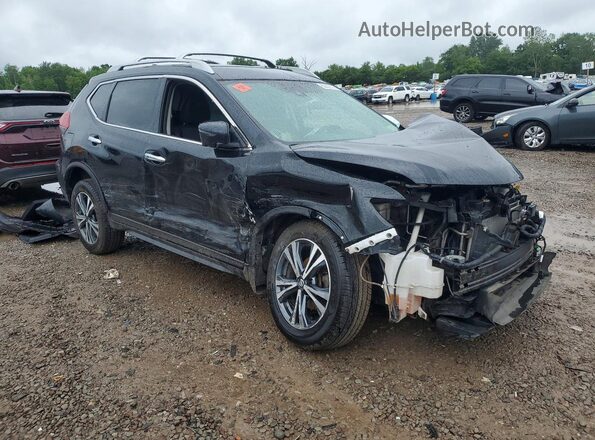 5N1AT2MV4KC817420 2019 NISSAN ROGUE Черный Передняя правая четверть