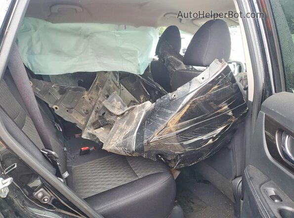 5N1AT2MV4KC817420 2019 NISSAN ROGUE Черный Вид задней части салона
