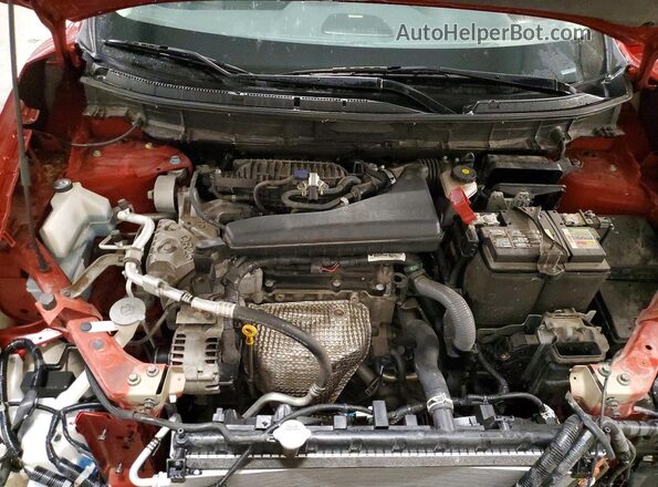5N1AT2MV4LC721868 2020 NISSAN ROGUE Red Widok komory silnika