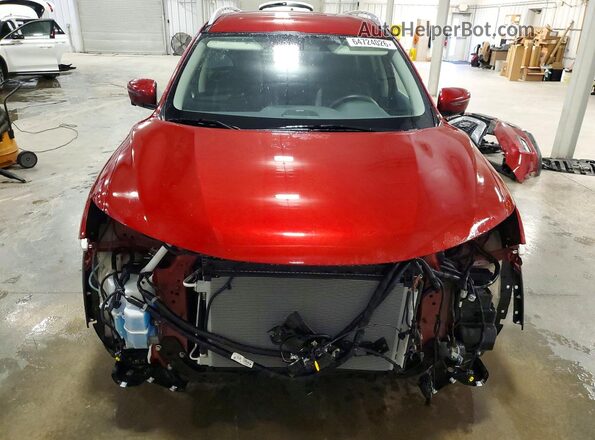 5N1AT2MV4LC721868 2020 NISSAN ROGUE Red Widok z przodu
