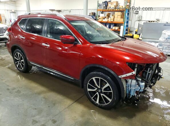 5N1AT2MV4LC721868 2020 NISSAN ROGUE Red Przód prawy