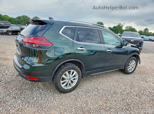 5N1AT2MV4LC743773 2020 NISSAN ROGUE Зеленый Задняя правая четверть