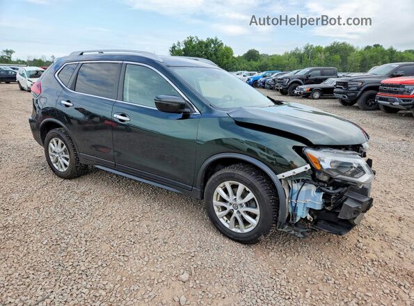 5N1AT2MV4LC743773 2020 NISSAN ROGUE Зеленый Передняя правая четверть