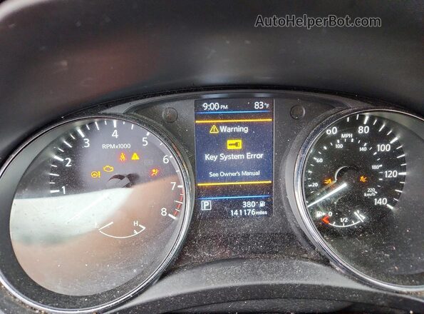 5N1AT2MV4LC743773 2020 NISSAN ROGUE Зеленый Вид щитка приборов