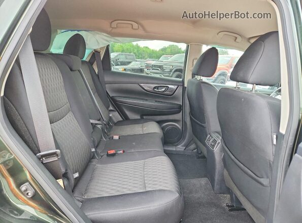 5N1AT2MV4LC743773 2020 NISSAN ROGUE Зеленый Вид задней части салона