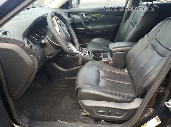 5N1AT2MV4LC760167 2020 NISSAN ROGUE Black Widok wnętrza z przodu