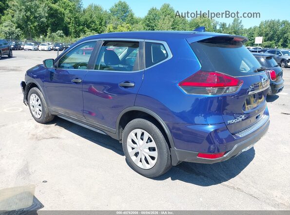 5N1AT2MV4LC762498 2020 NISSAN ROGUE Blue Tył lewy