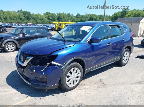 5N1AT2MV4LC762498 2020 NISSAN ROGUE Blue Przód lewy