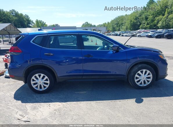 5N1AT2MV4LC762498 2020 NISSAN ROGUE Blue Widok wnętrza 360 stopni