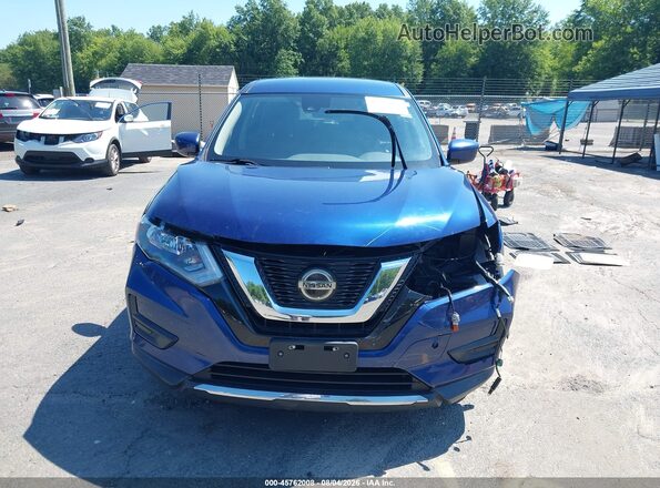 5N1AT2MV4LC762498 2020 NISSAN ROGUE Blue Widok wnętrza z tyłu