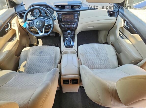 5N1AT2MV4LC777499 2020 NISSAN ROGUE Blue Dashboard view