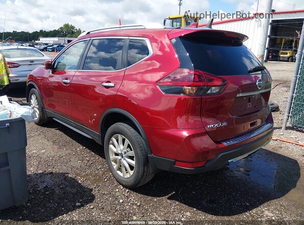 5N1AT2MV4LC796053 2020 NISSAN ROGUE Red Rear left
