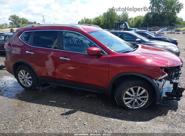 5N1AT2MV4LC796053 2020 NISSAN ROGUE Red 360 interior view