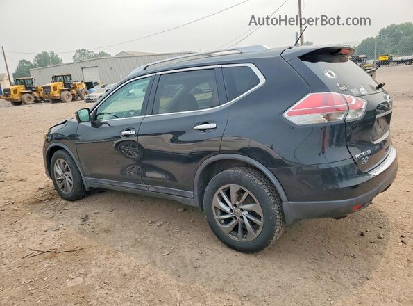5N1AT2MV5GC743531 2016 NISSAN ROGUE Black უკანა მარცხენა