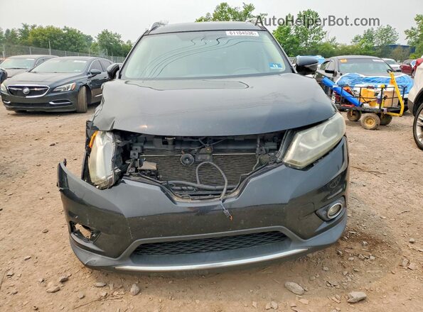 5N1AT2MV5GC743531 2016 NISSAN ROGUE Black წინა ხედი