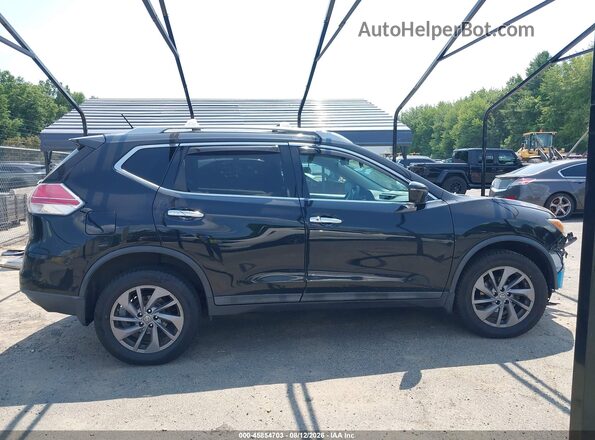 5N1AT2MV5GC748549 2016 NISSAN ROGUE Черный Панорамный вид салона 360°