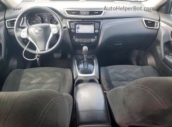 5N1AT2MV5GC758885 2016 NISSAN ROGUE White Dashboard view
