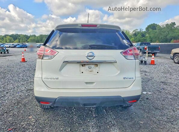5N1AT2MV5GC758885 2016 NISSAN ROGUE White Rear view