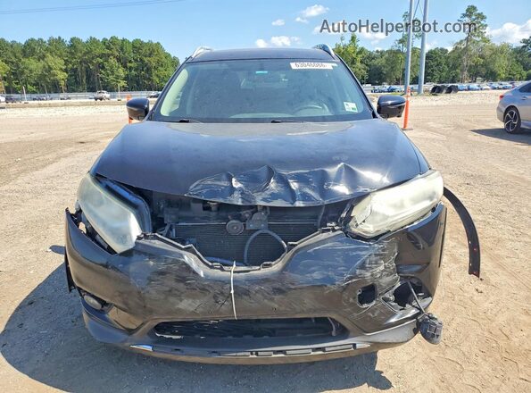5N1AT2MV5GC758904 2016 NISSAN ROGUE Черный Вид спереди