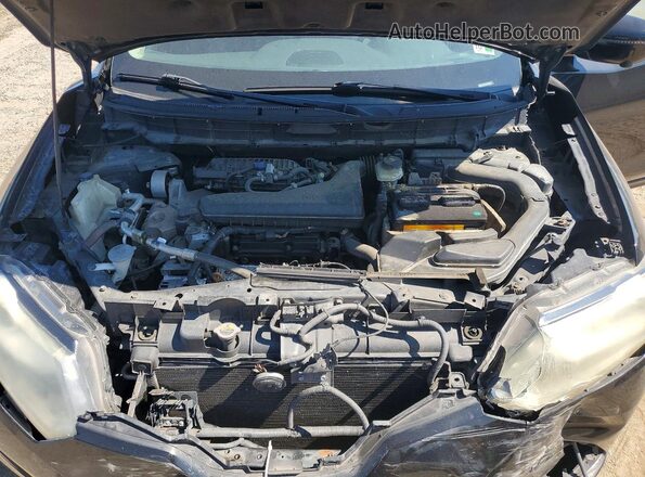 5N1AT2MV5GC758904 2016 NISSAN ROGUE Черный Вид подкапотного пространства