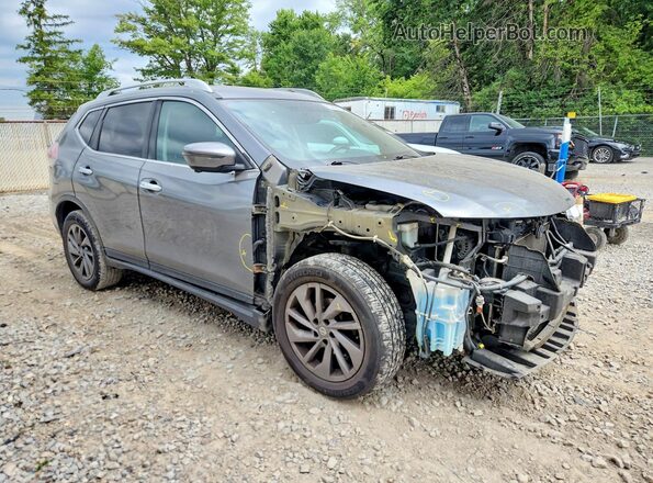 5N1AT2MV5GC763665 2016 NISSAN ROGUE Charcoal Delantero derecho