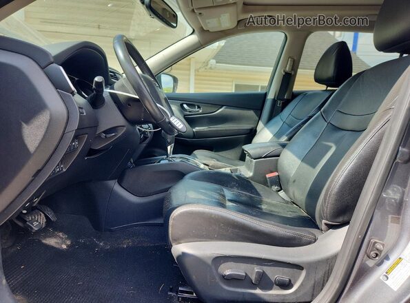 5N1AT2MV5GC763665 2016 NISSAN ROGUE Charcoal Vista interior delantera