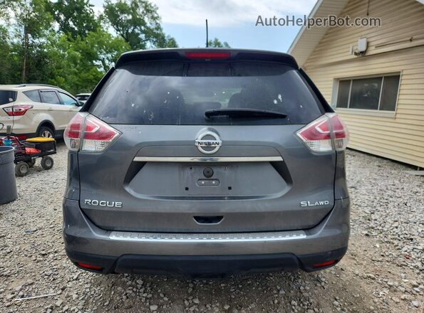 5N1AT2MV5GC763665 2016 NISSAN ROGUE Charcoal Vista trasera