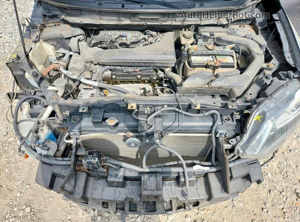 5N1AT2MV5GC763665 2016 NISSAN ROGUE Charcoal Vista del compartimento del motor