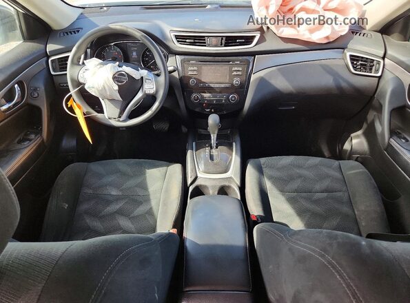 5N1AT2MV5GC807146 2016 NISSAN ROGUE Белый Вид панели приборов