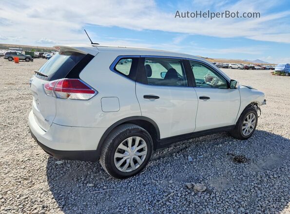5N1AT2MV5GC807146 2016 NISSAN ROGUE Белый Задняя правая четверть