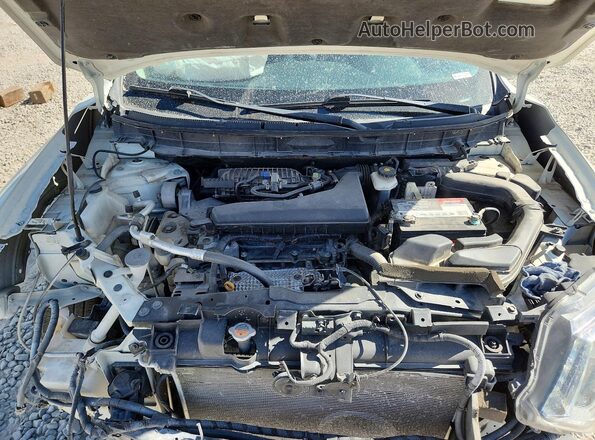 5N1AT2MV5GC807146 2016 NISSAN ROGUE Белый Вид задней части салона