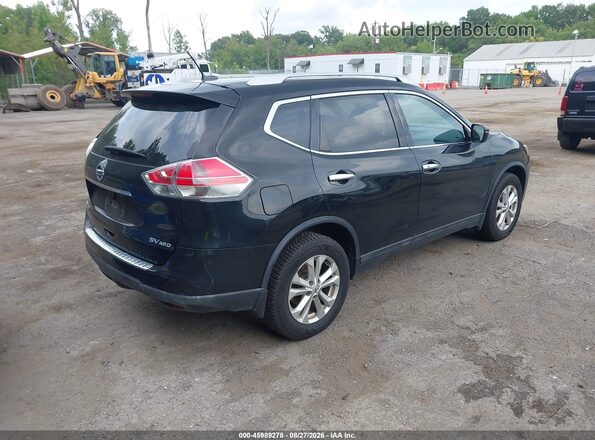 5N1AT2MV5GC809883 2016 NISSAN ROGUE Black Հետևի աջ