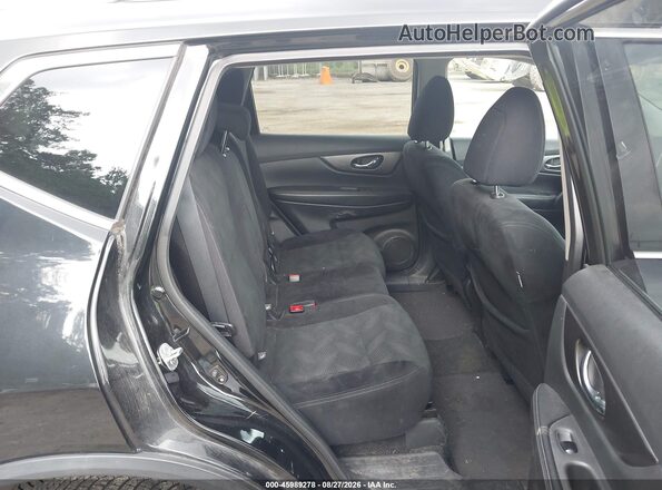 5N1AT2MV5GC809883 2016 NISSAN ROGUE Black VIN կոդի պիտակի տեսք