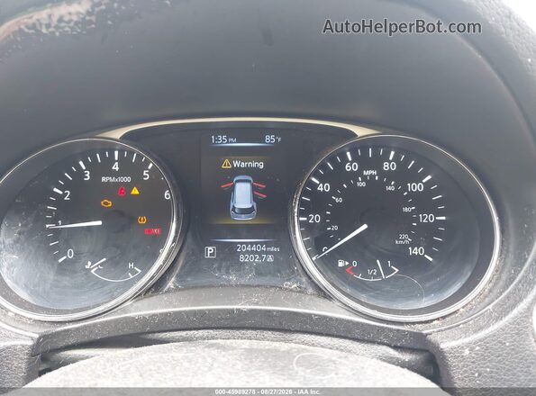 5N1AT2MV5GC809883 2016 NISSAN ROGUE Black Հետևի նստատեղերի տեսք