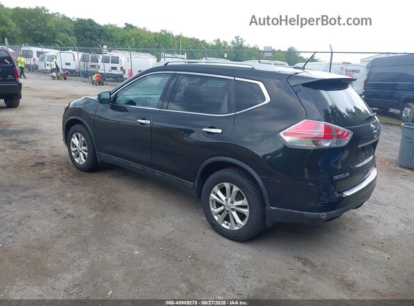 5N1AT2MV5GC809883 2016 NISSAN ROGUE Black Հետևի ձախ