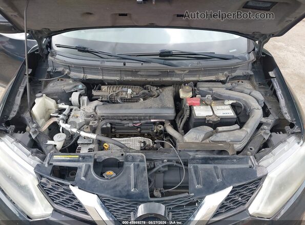 5N1AT2MV5GC809883 2016 NISSAN ROGUE Black Հետևի տեսք