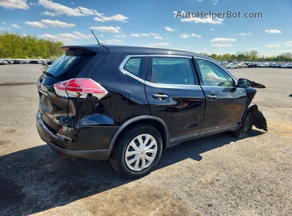 5N1AT2MV5GC819958 2016 NISSAN ROGUE Black უკანა მარჯვენა