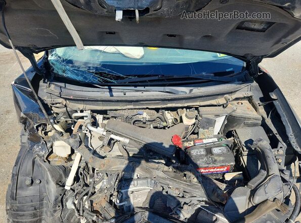 5N1AT2MV5GC819958 2016 NISSAN ROGUE Black ძრავის განყოფილების ხედი
