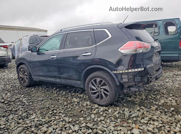 5N1AT2MV5GC847422 2016 NISSAN ROGUE Black Rear left