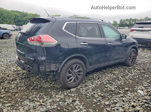 5N1AT2MV5GC847422 2016 NISSAN ROGUE Black Rear right