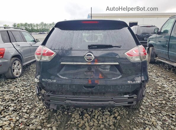 5N1AT2MV5GC847422 2016 NISSAN ROGUE Black Rear view
