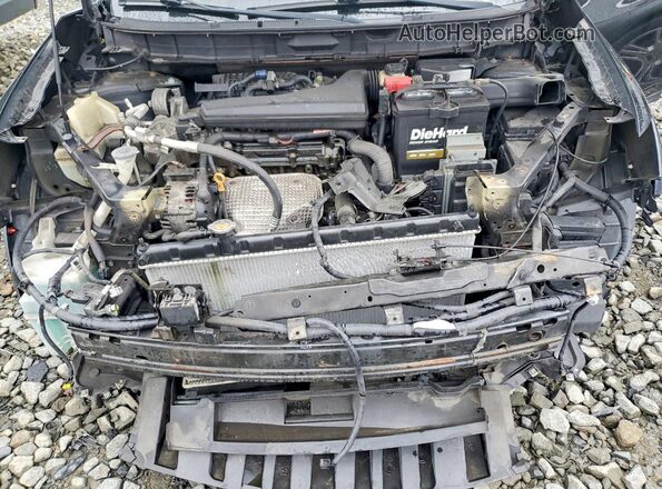 5N1AT2MV5GC847422 2016 NISSAN ROGUE Black Engine compartment view