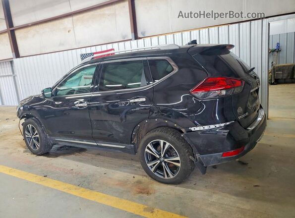 5N1AT2MV5HC736547 2017 NISSAN ROGUE Черный Задняя левая четверть