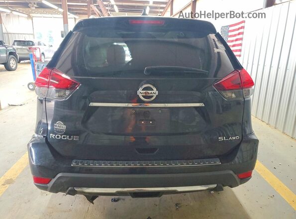 5N1AT2MV5HC736547 2017 NISSAN ROGUE Черный Вид сзади