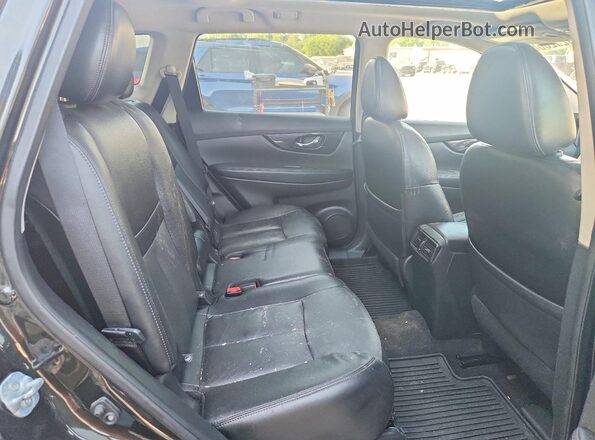 5N1AT2MV5HC749072 2017 NISSAN ROGUE Black Вид задньої частини салону