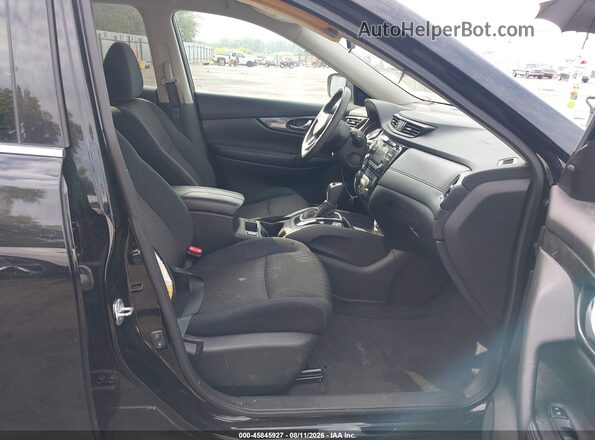 5N1AT2MV5HC770620 2017 NISSAN ROGUE Black Սալոնի դիմացի տեսք