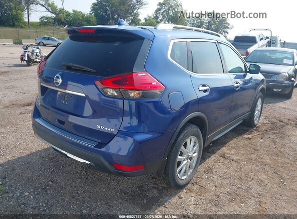 5N1AT2MV5HC779608 2017 NISSAN ROGUE Blue Հետևի աջ