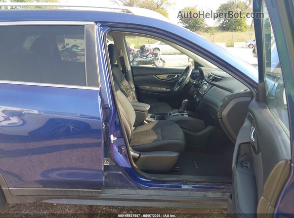 5N1AT2MV5HC779608 2017 NISSAN ROGUE Blue Սալոնի դիմացի տեսք
