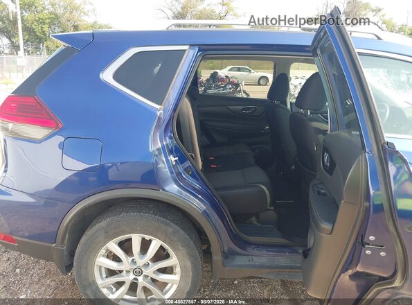 5N1AT2MV5HC779608 2017 NISSAN ROGUE Blue VIN կոդի պիտակի տեսք